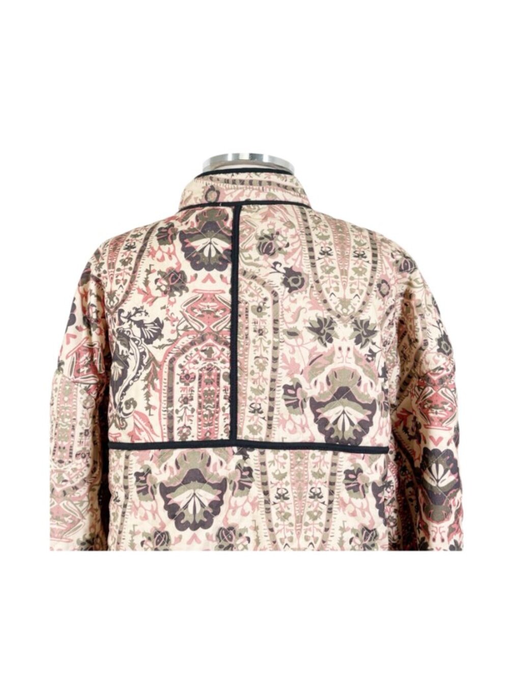NEW 7 For All Mankind Quilted Crop Jacket Size Medium - Picture 8 of 12